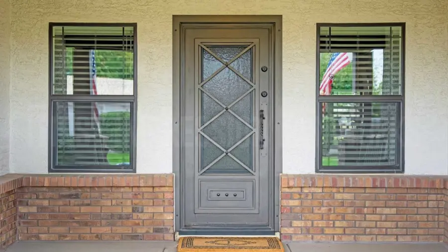 Alexon iron door by First Impression Ironworks